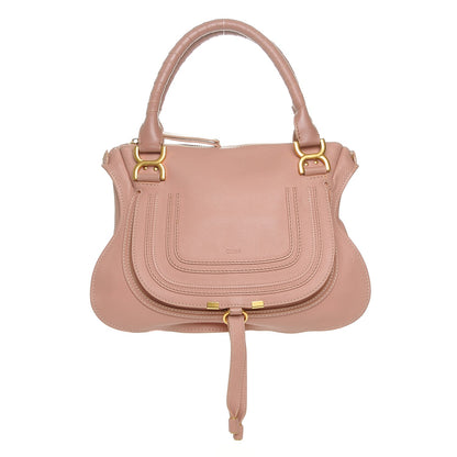 Chloe Calfskin Medium Marcie Satchel Anemone Pink 1 of 6