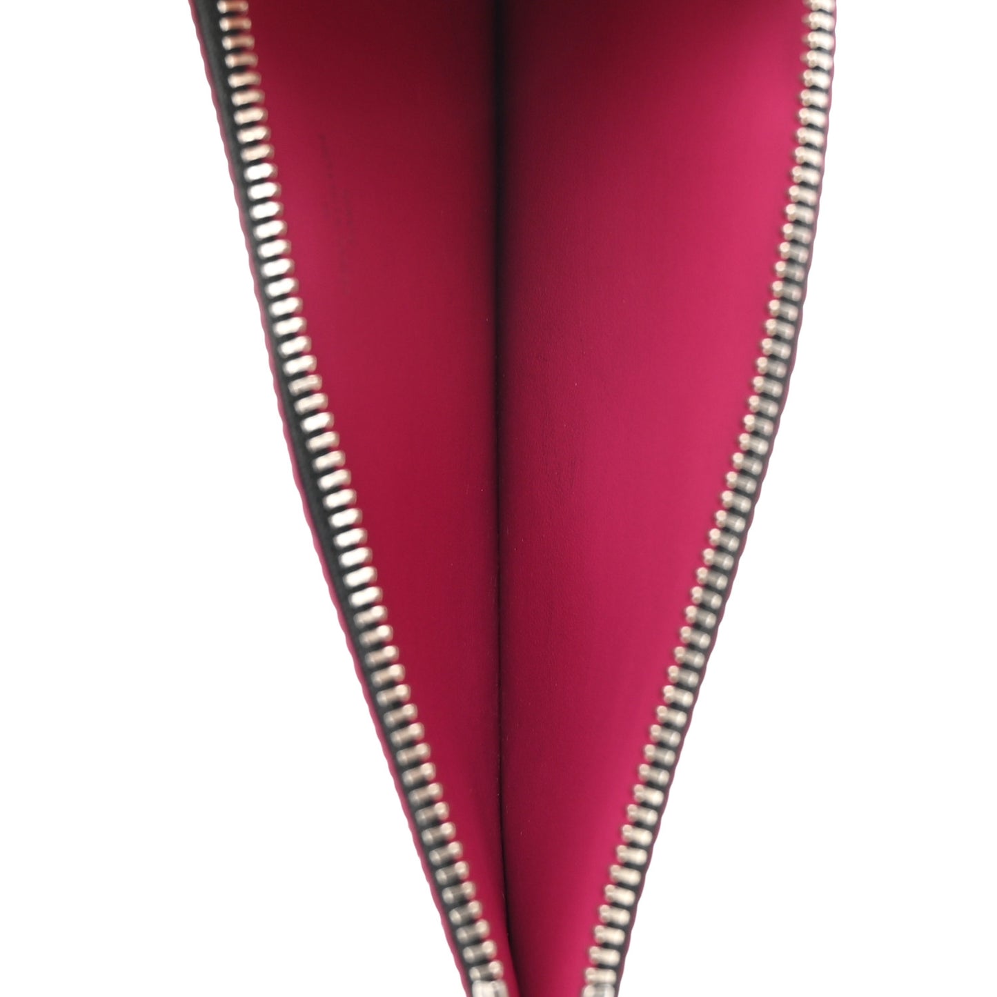 Epi Pochette Felicie Black Hot Pink