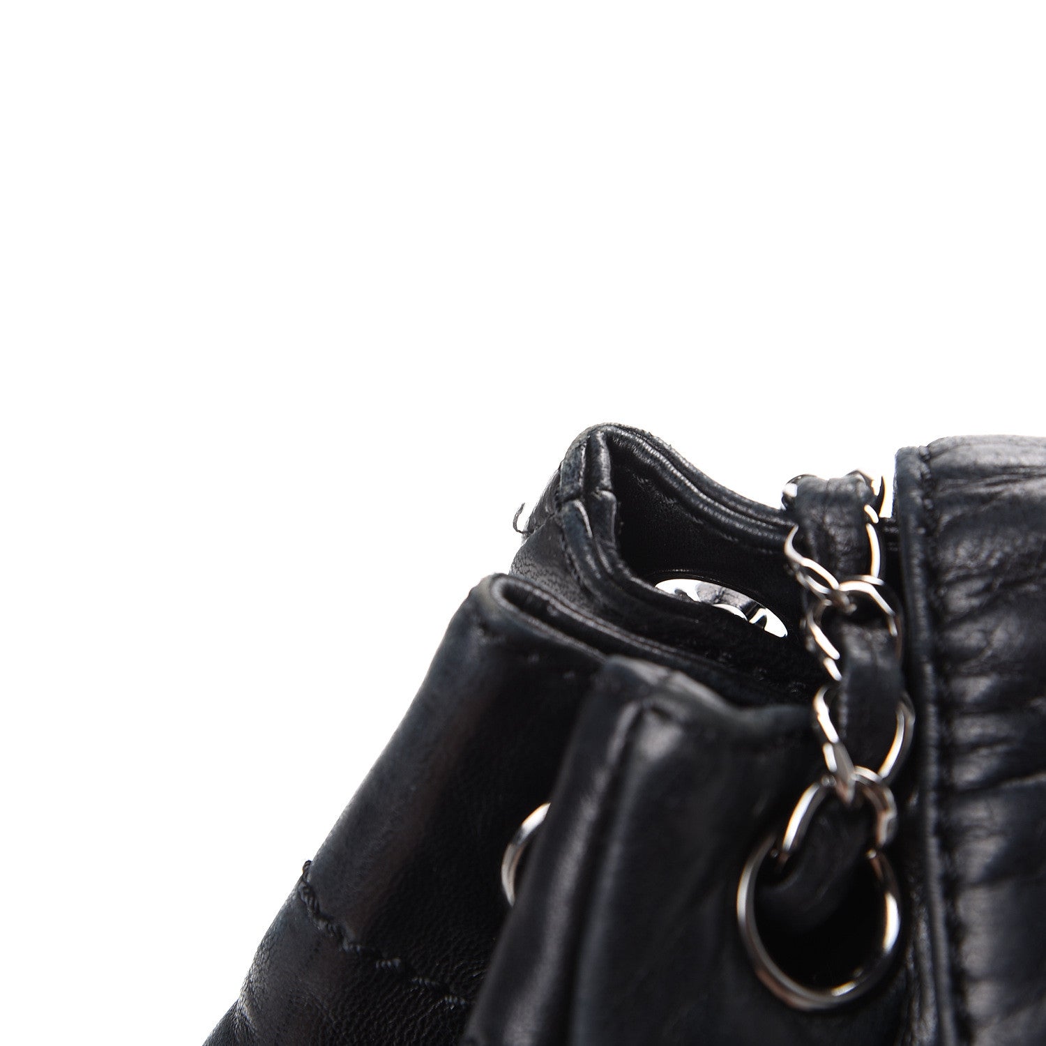 Chanel Lambskin Rock and Chic Shoulder Bag Black 15 of 16