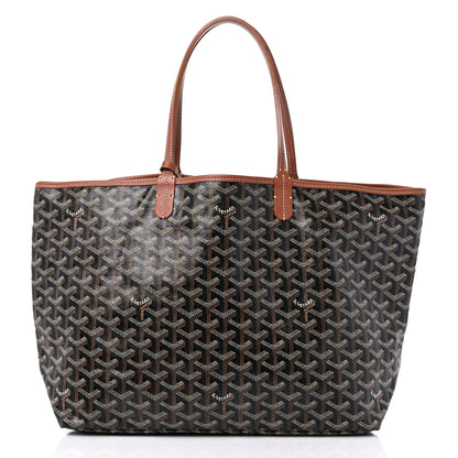 Goyard Goyardine Saint Louis PM Black Gold 3 of 9