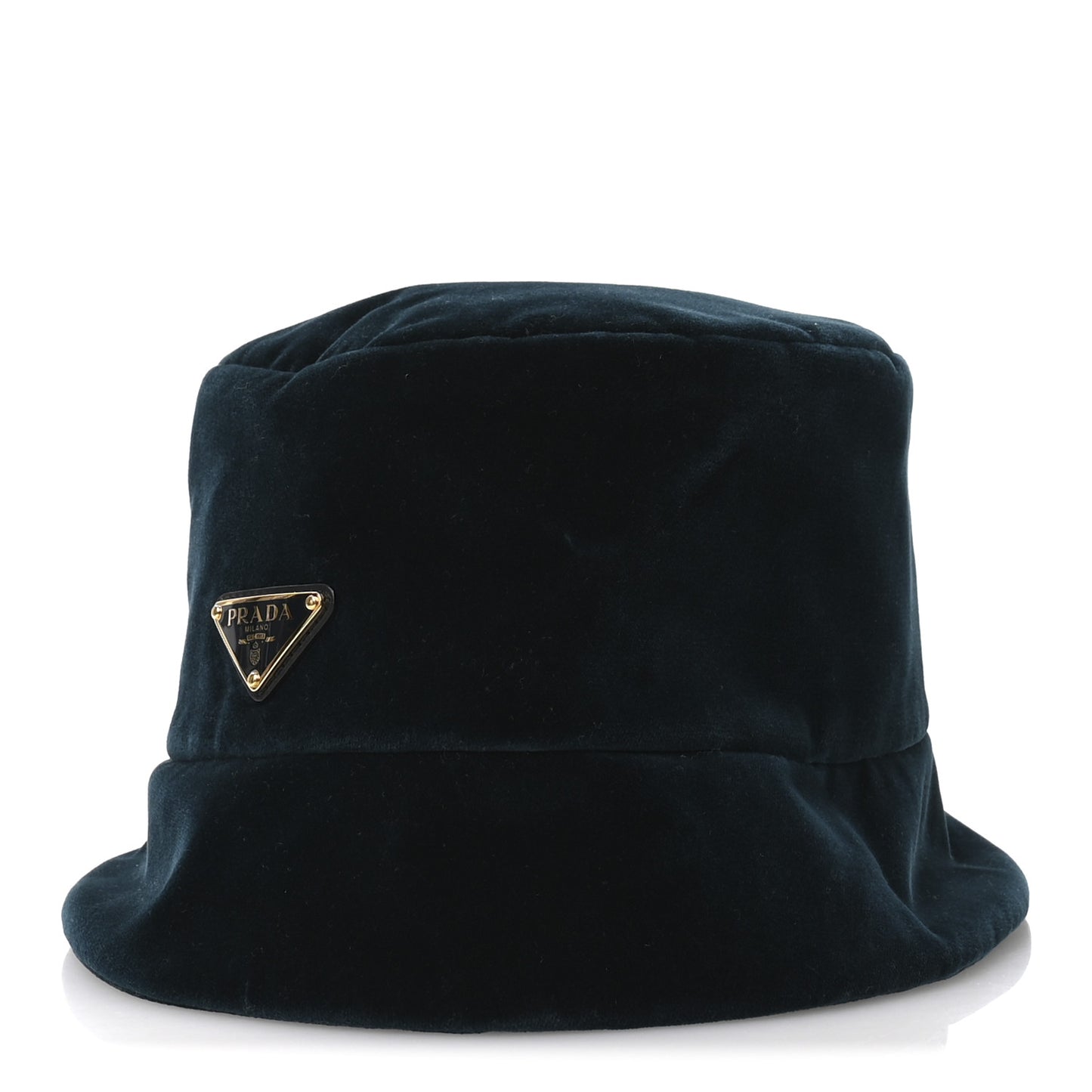 Velvet Triangle Womens Bucket Hat L Petrolio