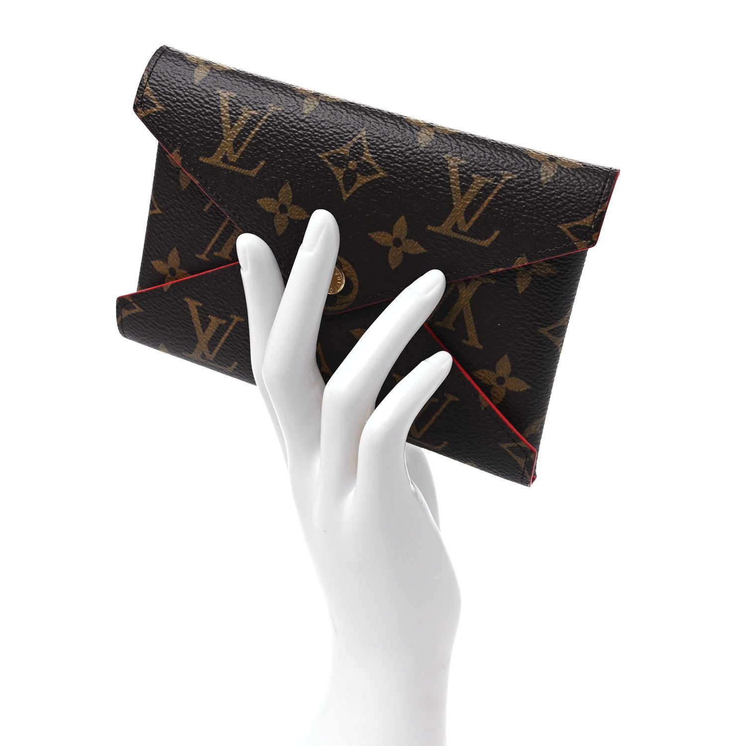 Louis Vuitton Monogram Medium Kirigami Pochette Insert Coquelicot 2 of 7