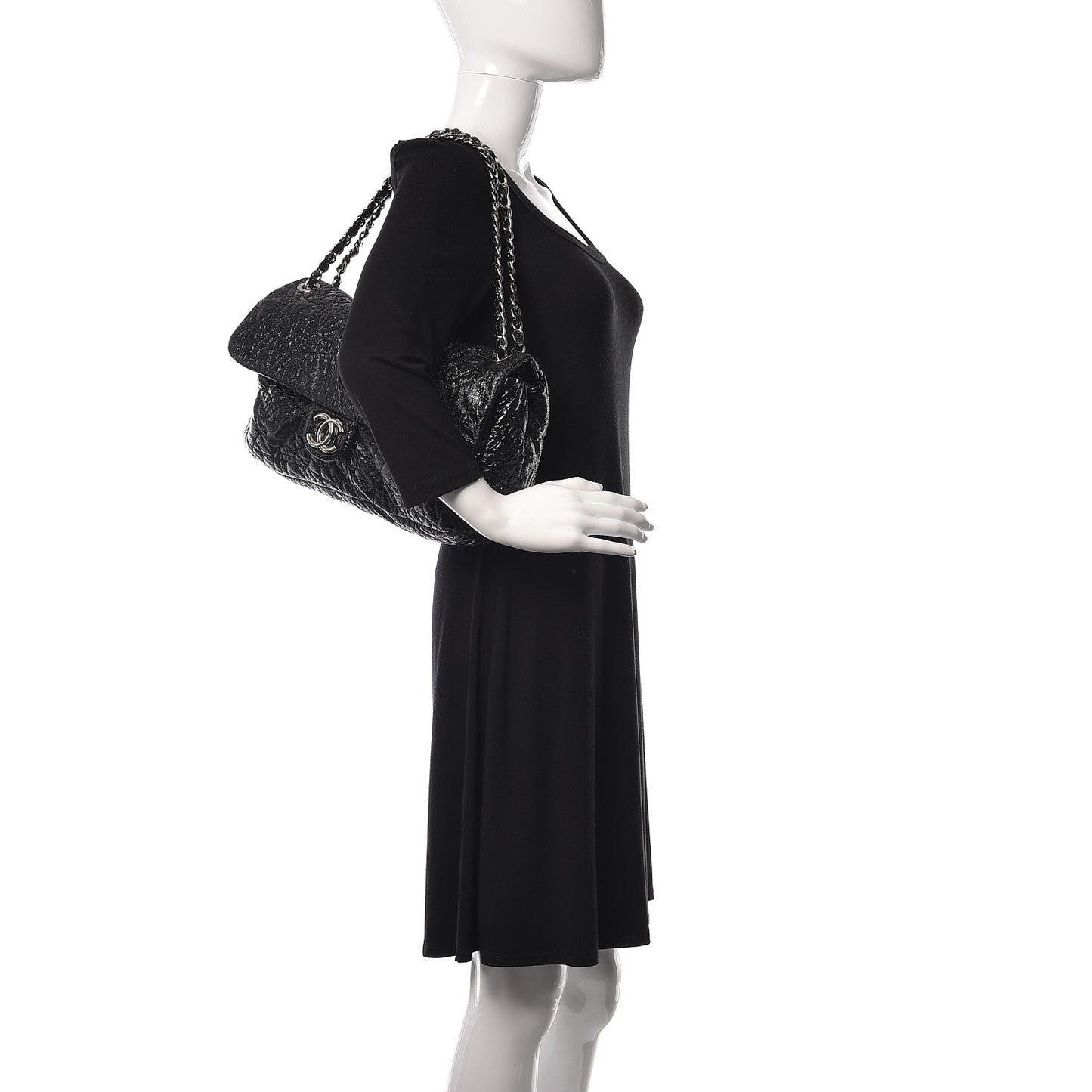 Vinyl Graphic Edge Flap Black