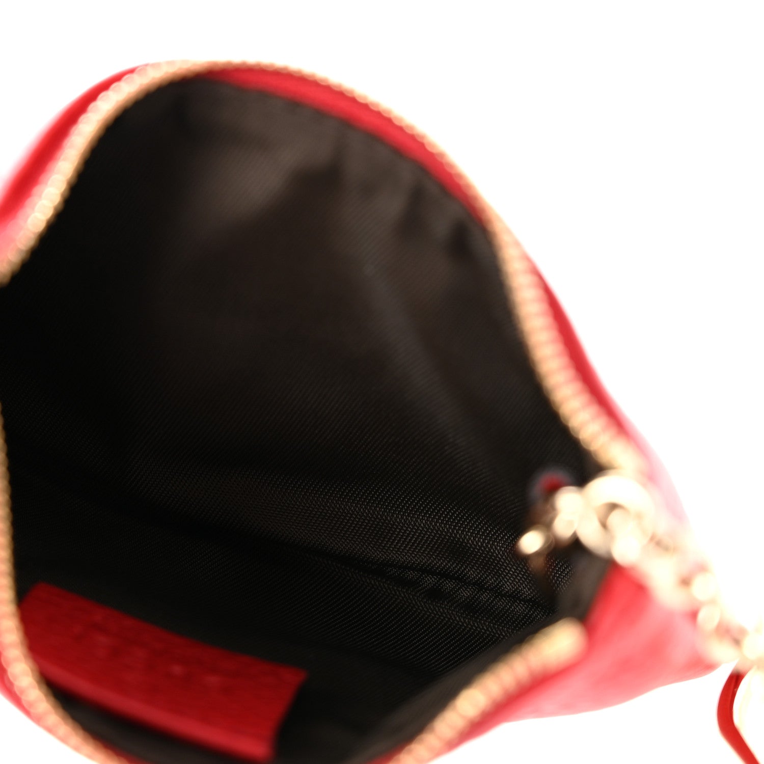 Gucci Pebbled Calfskin Soho Key Case Red Red 5 of 9
