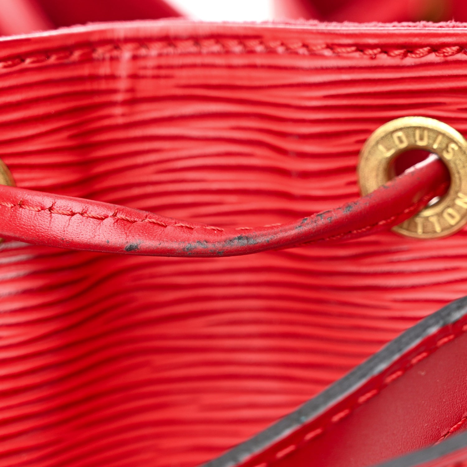 Louis Vuitton Epi Petit Noe Castillan Red 14 of 18