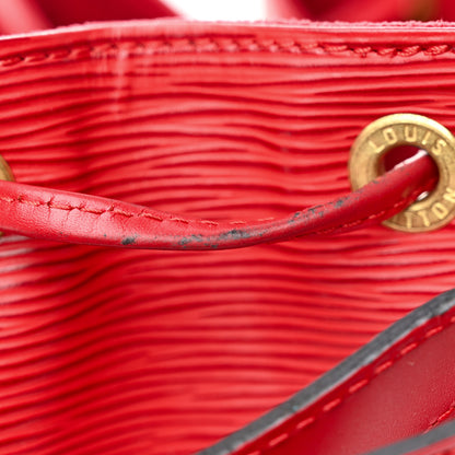 Louis Vuitton Epi Petit Noe Castillan Red 14 of 18