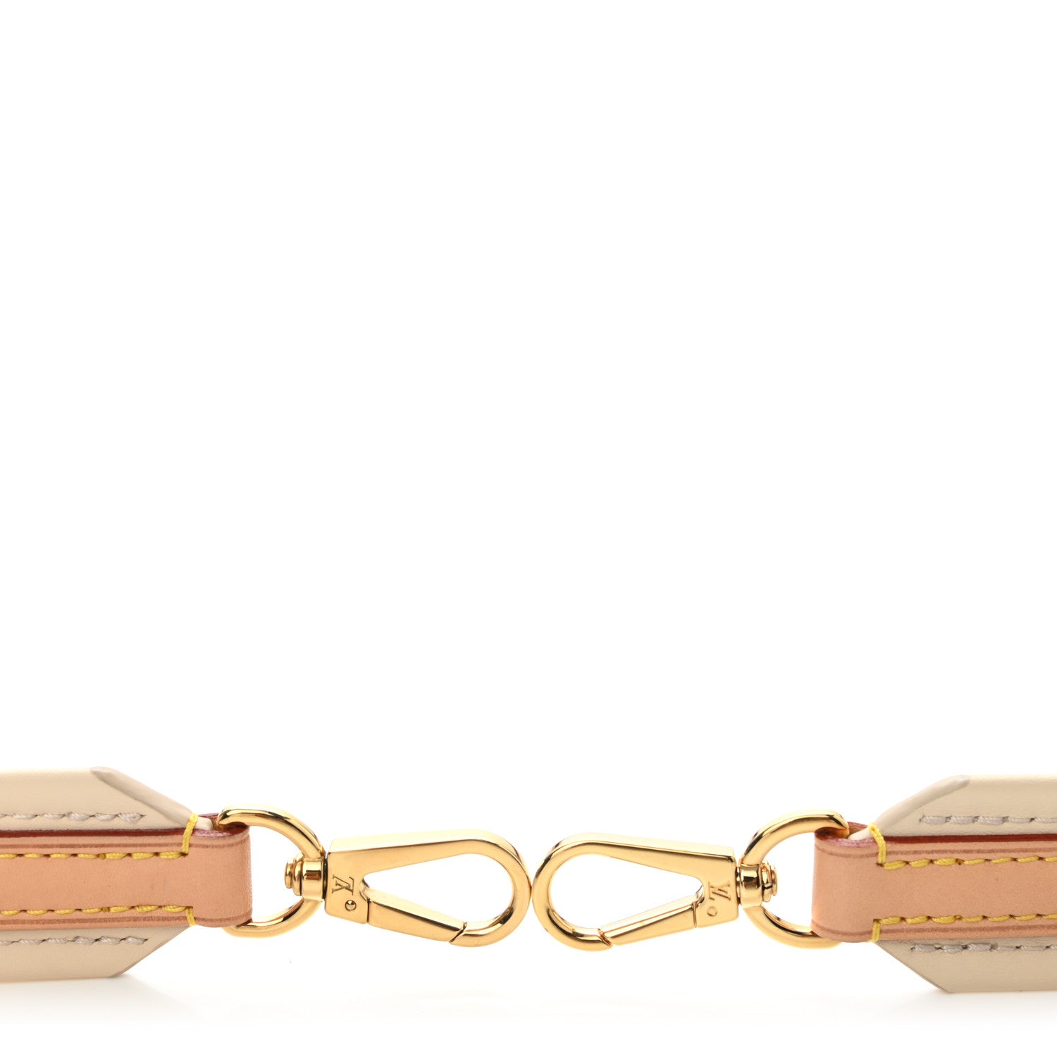 Louis Vuitton Calfskin Cluny BB Shoulder Strap Crème 4 of 4