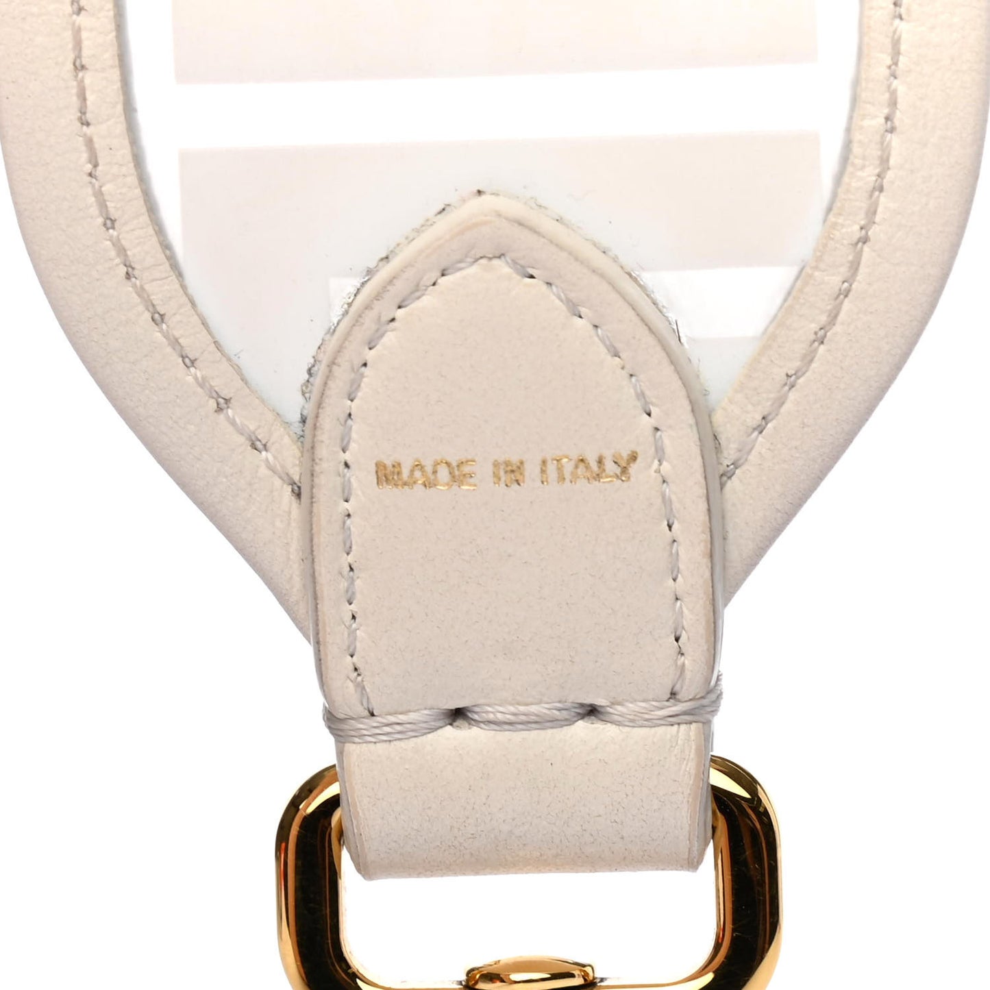 TPU FF Calfskin Mini Strap You White
