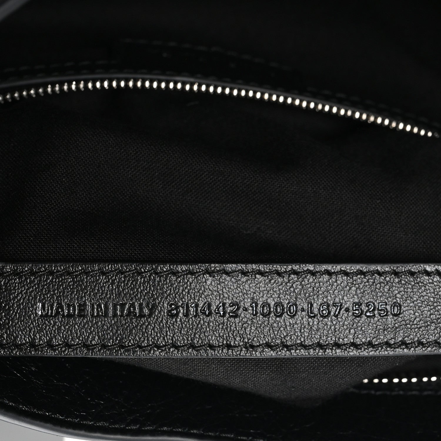 Balenciaga Agneau Arena Silver Hardware Small Le City Black 7 of 11