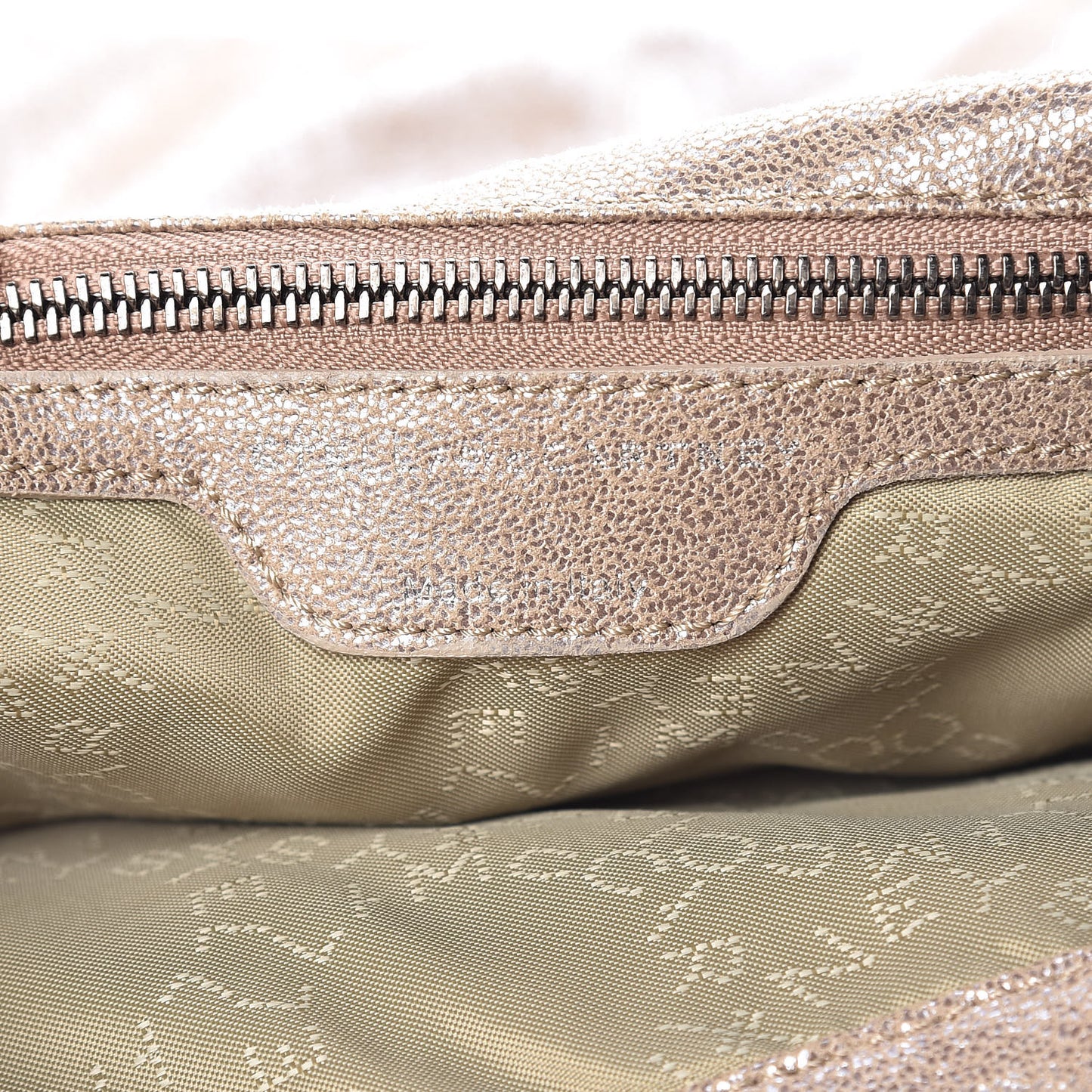 Shaggy Deer Small Falabella Tote Taupe