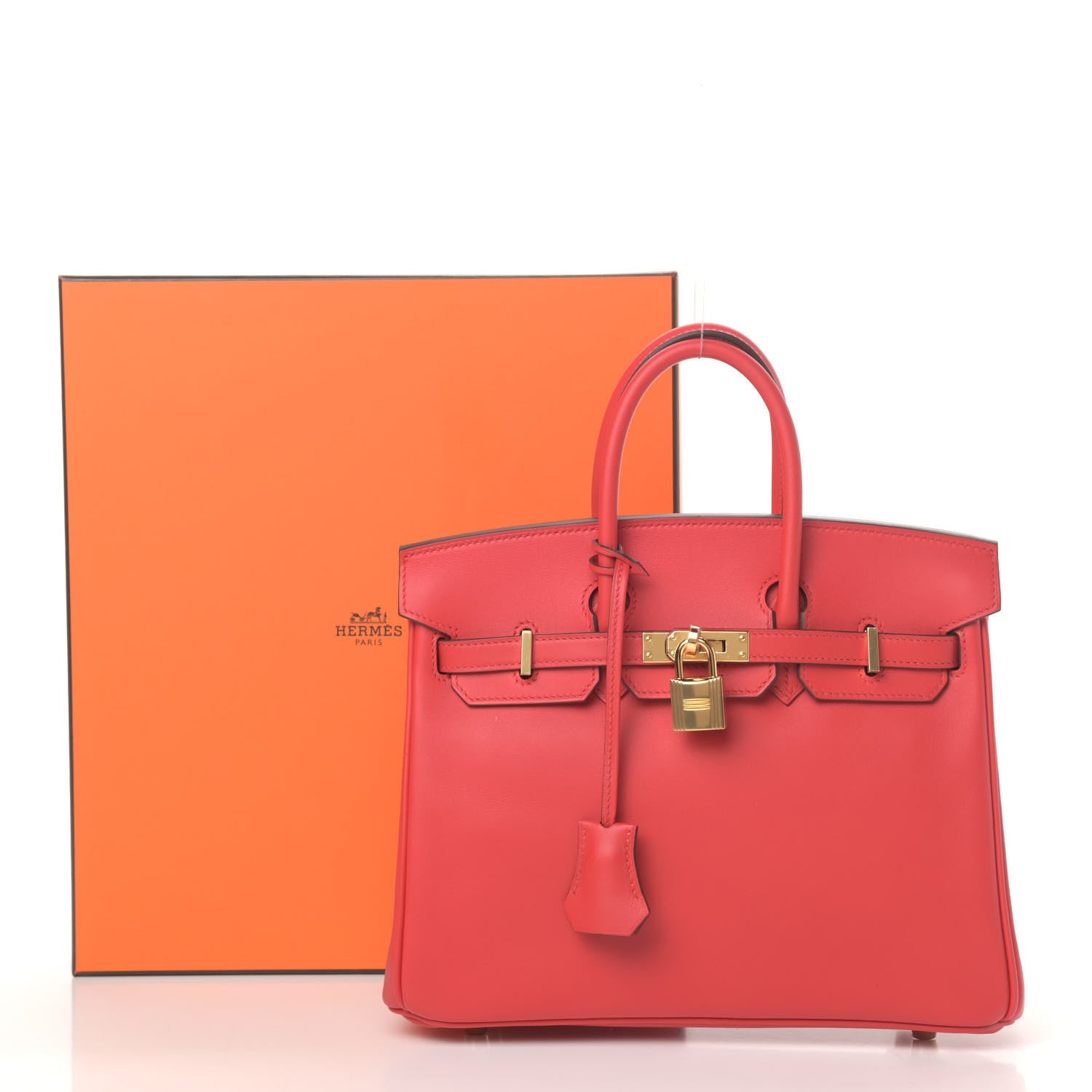 Hermes Veau Jonathan Birkin 25 Rouge De Coeur 9 of 9