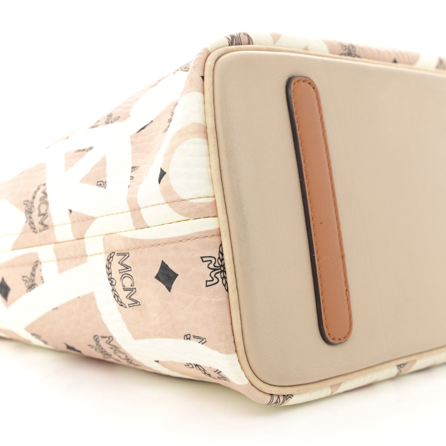 X Eddie Kang Visetos Medium Reversible Shopper Tote Natural