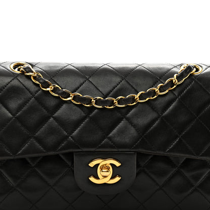 Chanel Lambskin Quilted Small Double Flap Black 5 of 12