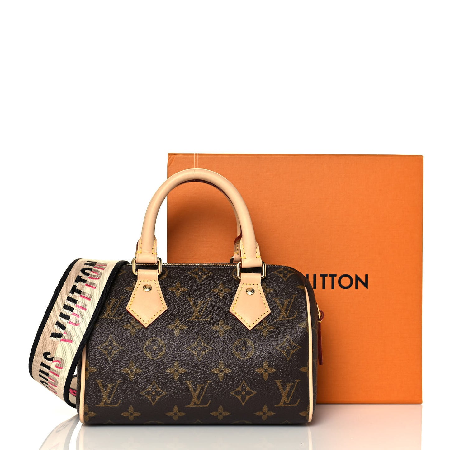 Monogram Speedy Bandouliere 20 Black