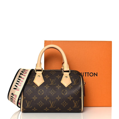 Louis Vuitton Monogram Speedy Bandouliere 20 Black 12 of 12