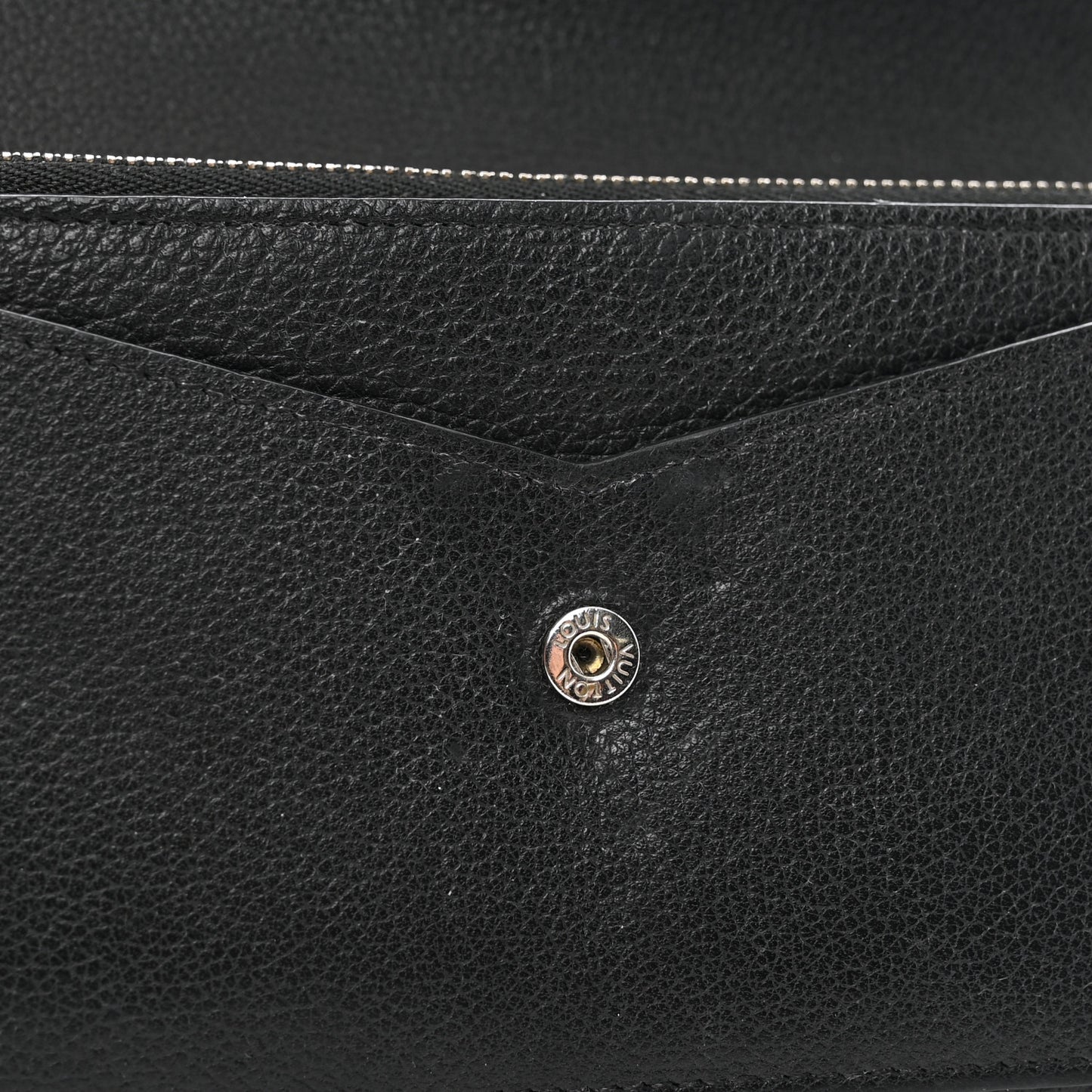 Soft Calfskin My Lockme Wallet Black
