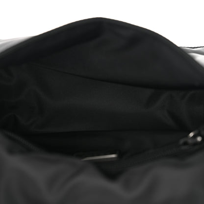 Prada Re-Nylon Vitello Padded Small Flap Shoulder Bag Black 5 of 10