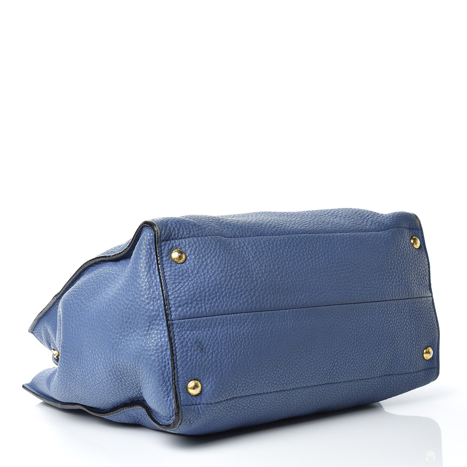 Prada Vitello Daino Tote Cobalto 5 of 23