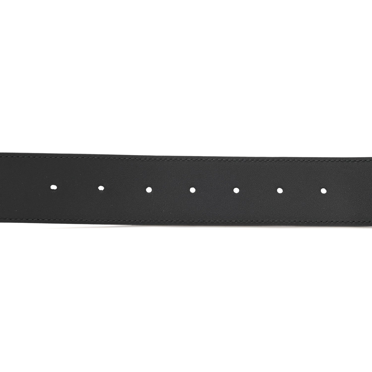 Gucci Moon Calfskin Pearl Double G 40mm Belt 90 36 Black Cream 4 of 10
