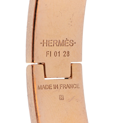 Hermes Narrow Enamel Clic Clac H Bracelet PM Malachite 4 of 5