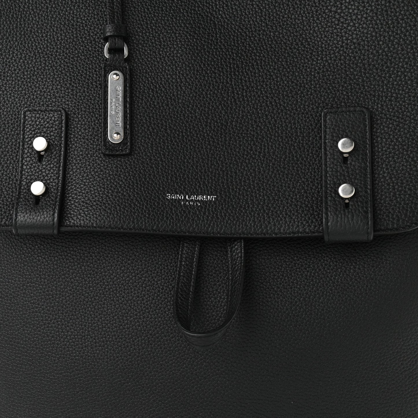 Grained Calfskin Sac De Jour Backpack Black