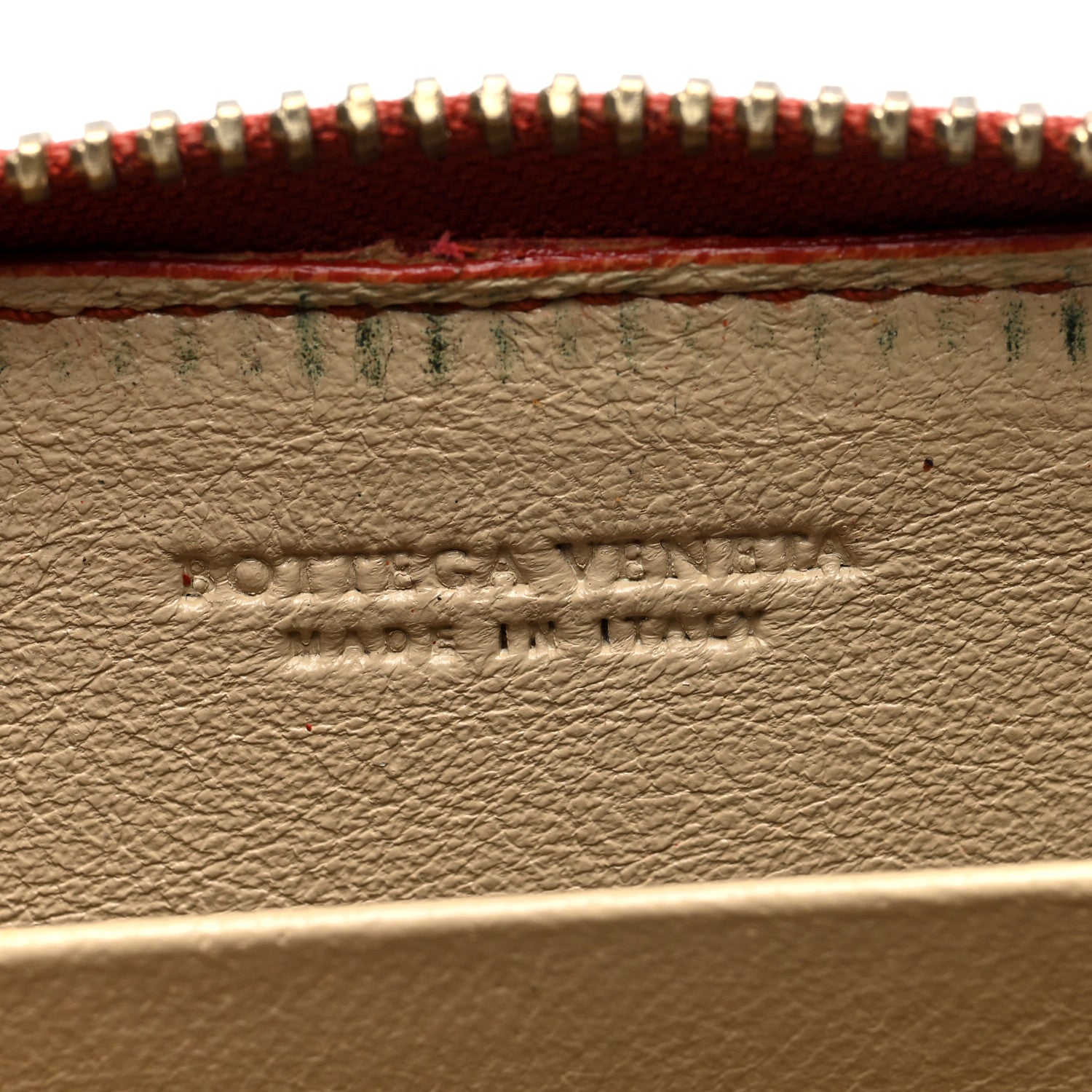 Bottega Veneta Nappa Intrecciato Zip Around Coin Purse Brique 6 of 7