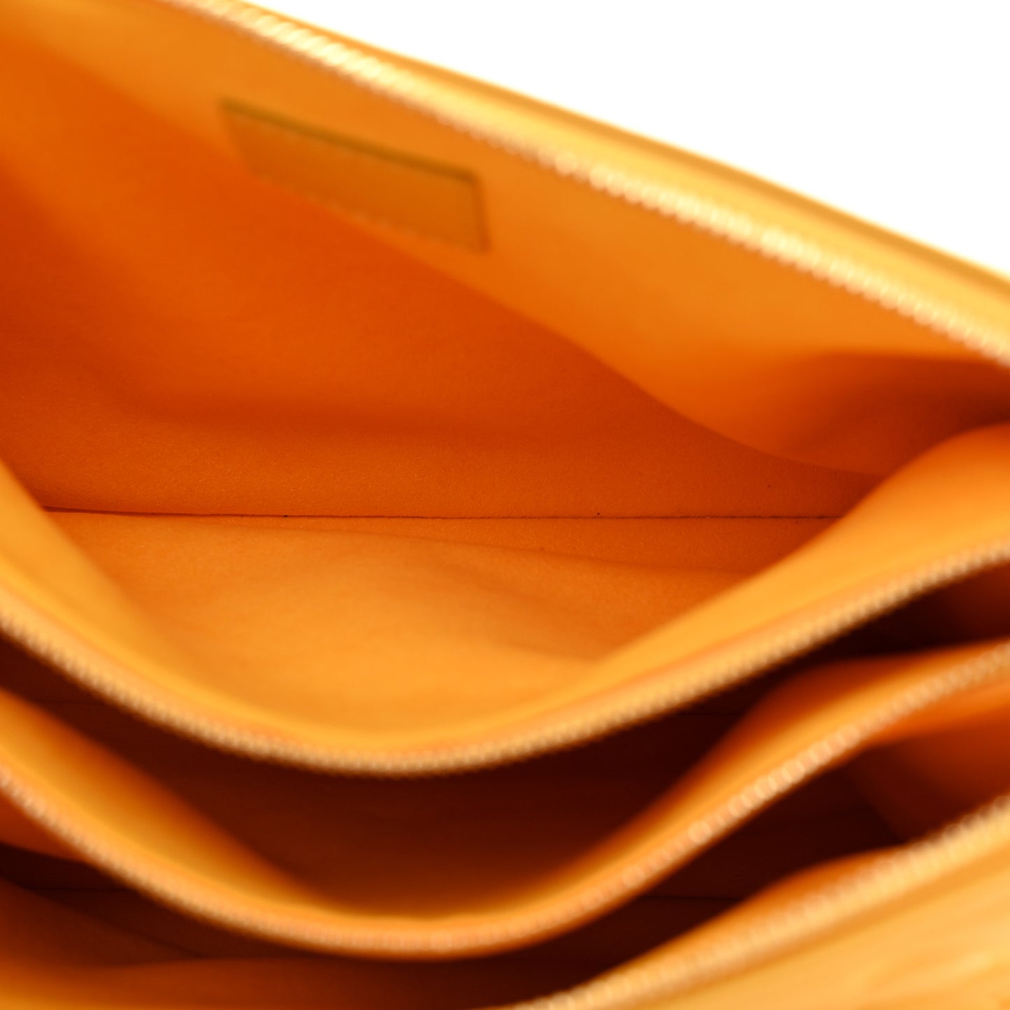 Lambskin Embossed Monogram Coussin PM Sunflower