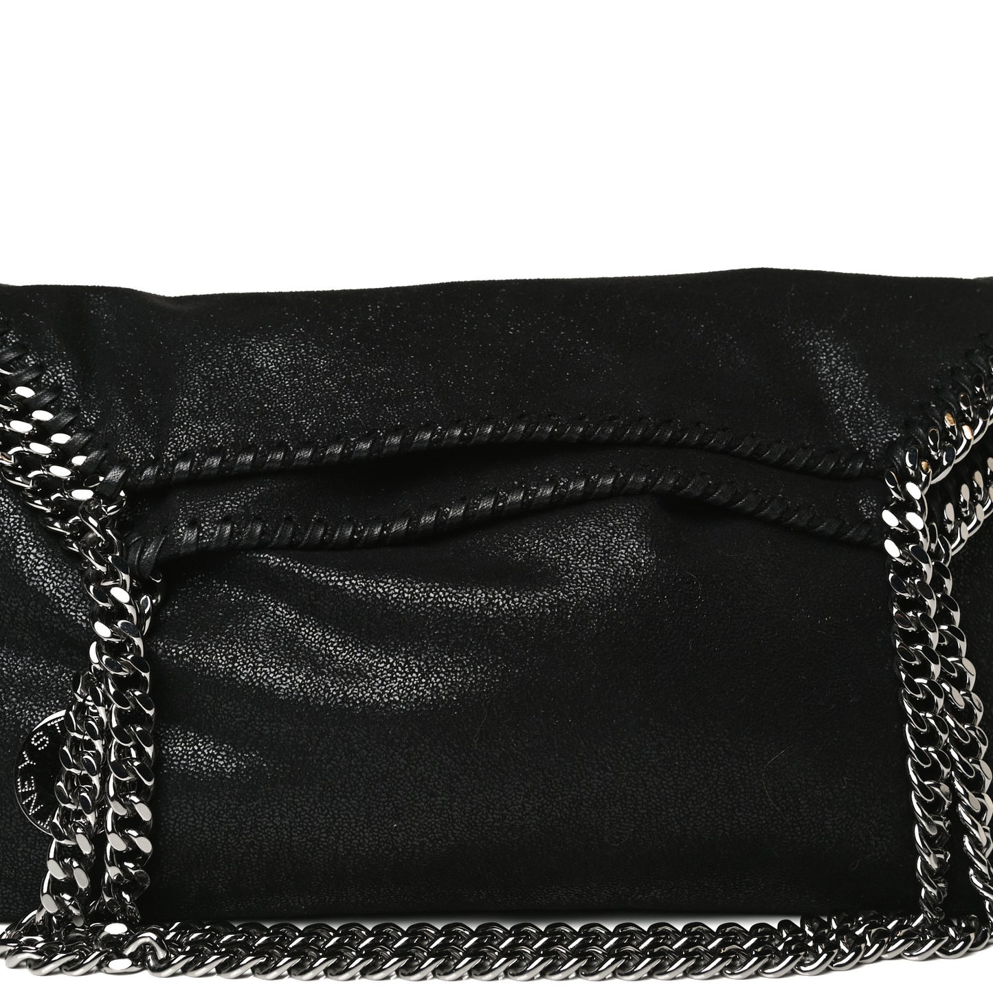 Shaggy Deer Small Falabella Tote Black