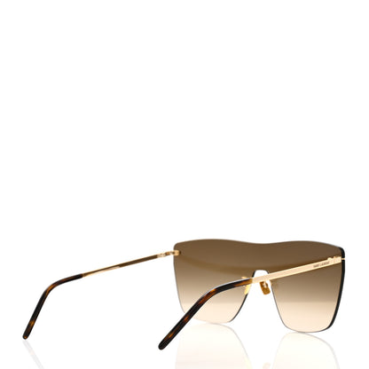 Saint Laurent Metal SL 463 Mask Sunglasses Black 4 of 7