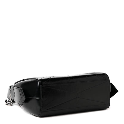 Givenchy Creased Patent Calfskin Small ID Flap Black 3 of 4