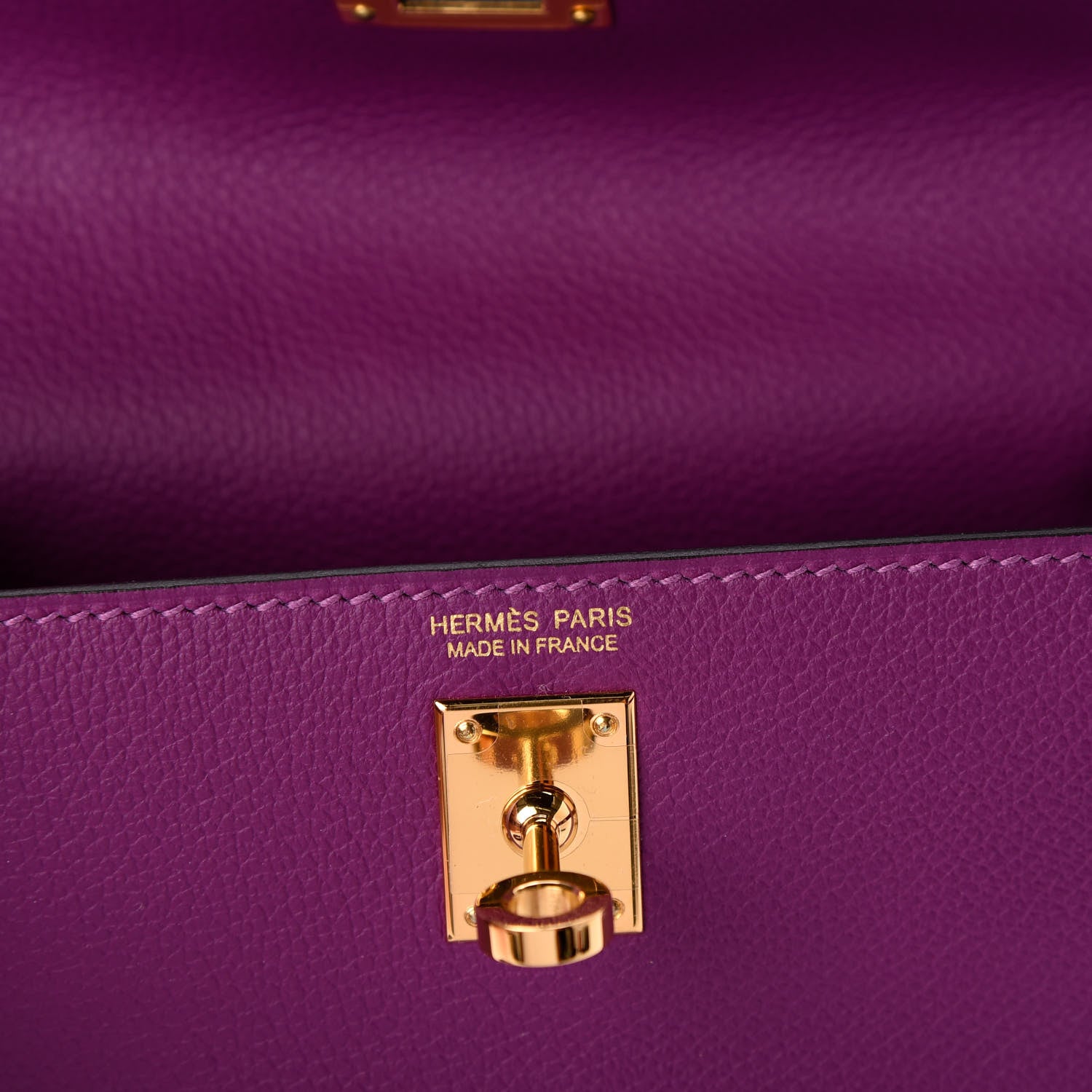 Hermes Evercolor Kelly Danse II Belt Bag Anemone 10 of 13