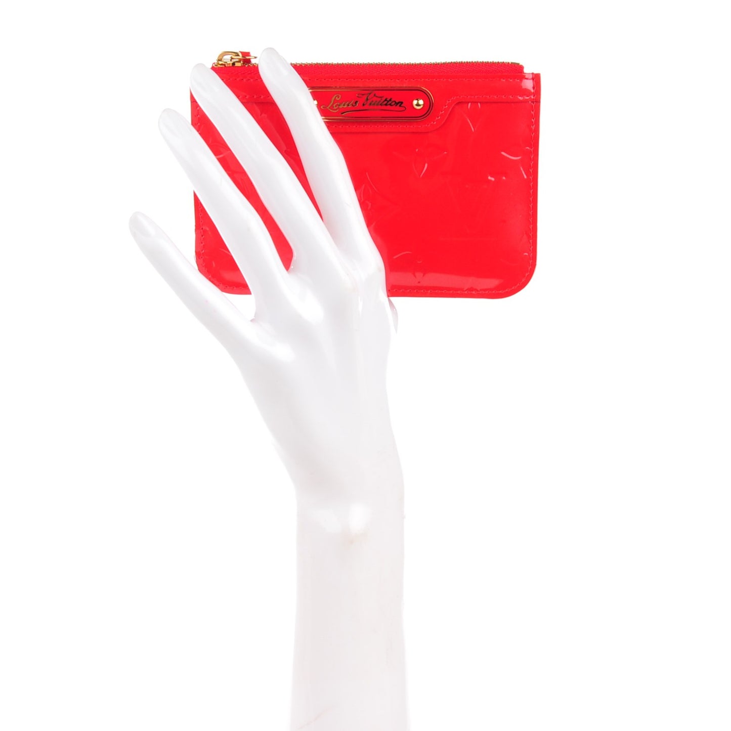 Vernis Key Pouch Rouge Grenadine
