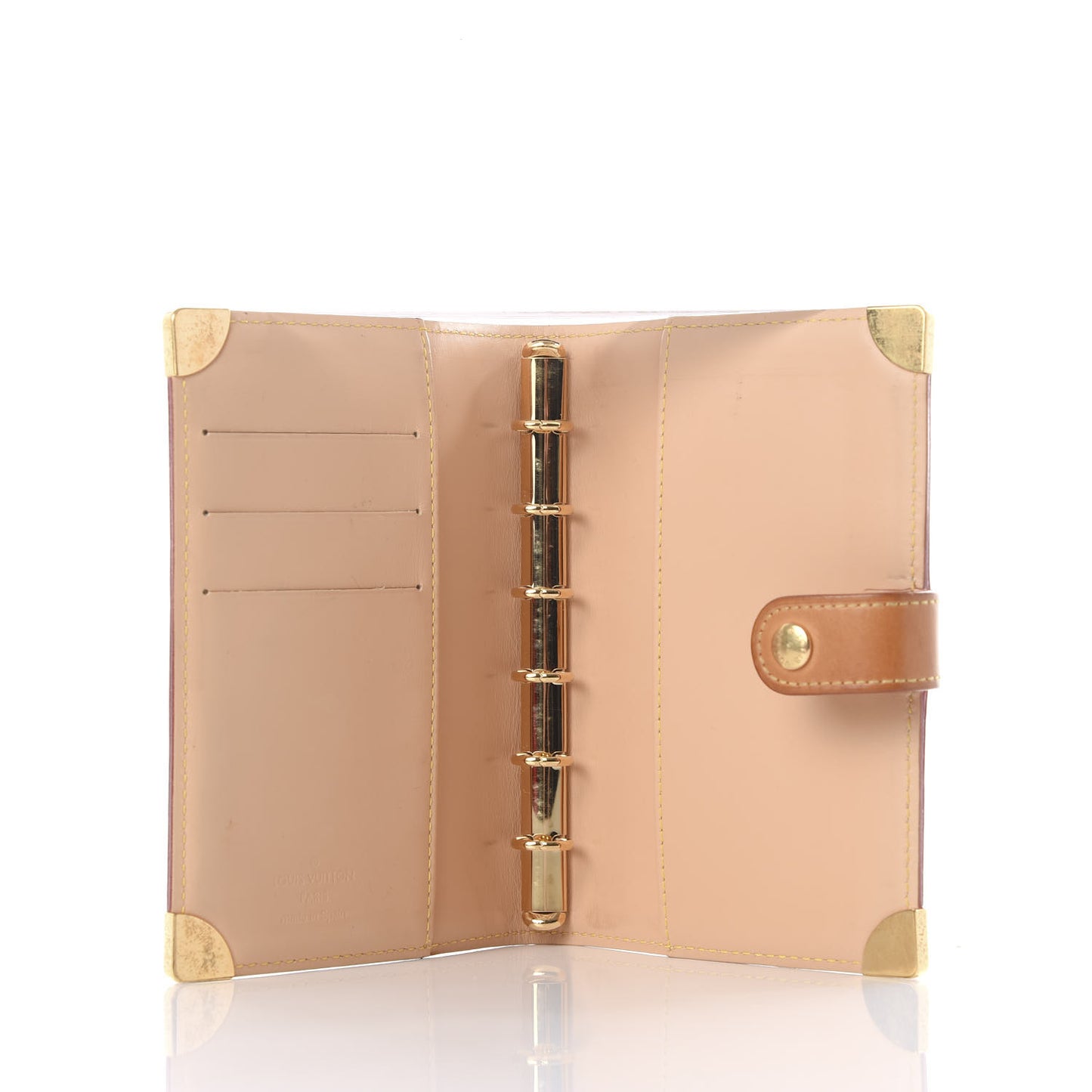 Monogram Multicolor Small Ring Agenda Cover White