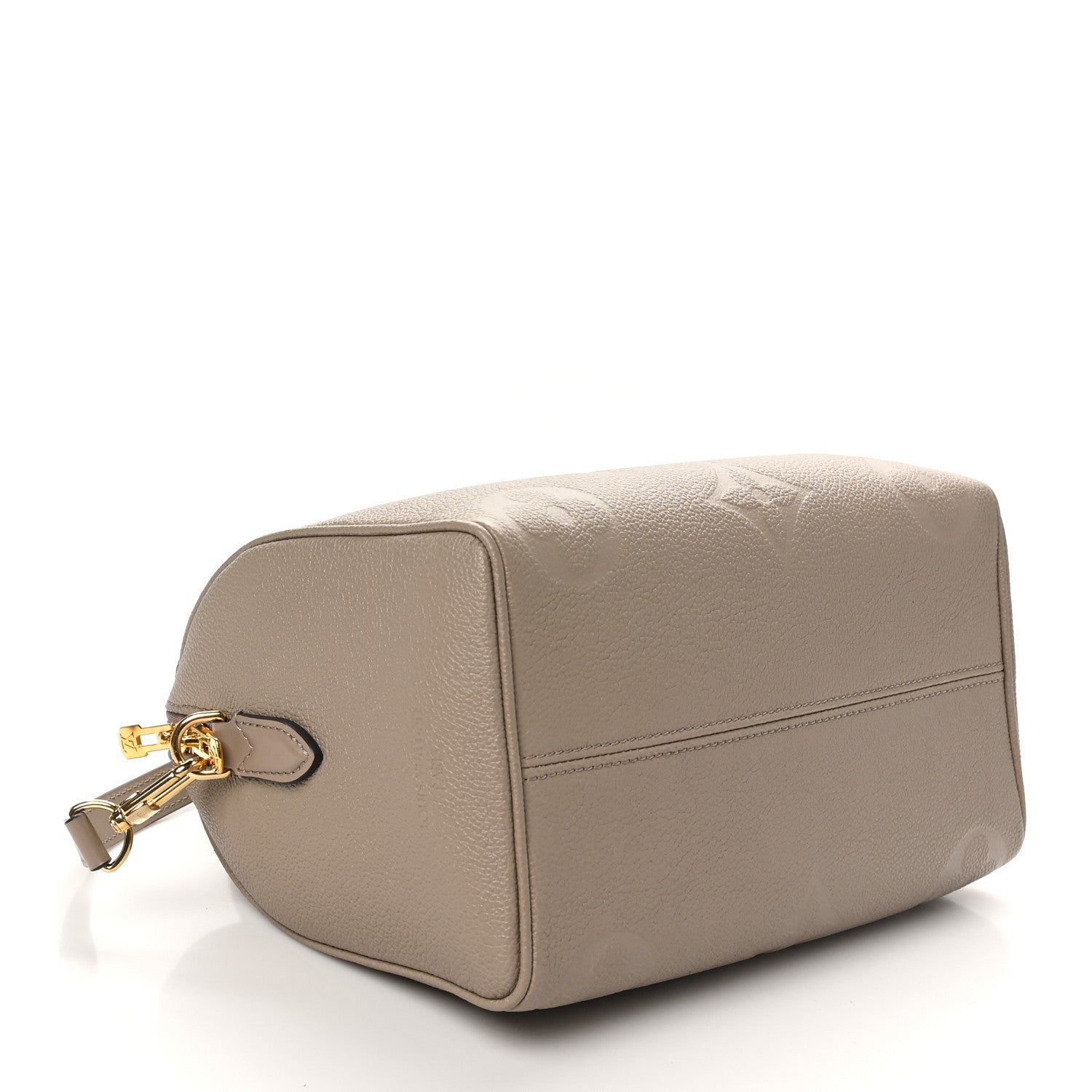 Louis Vuitton Empreinte Monogram Giant Speedy Bandouliere 25 Tourterelle 4 of 9