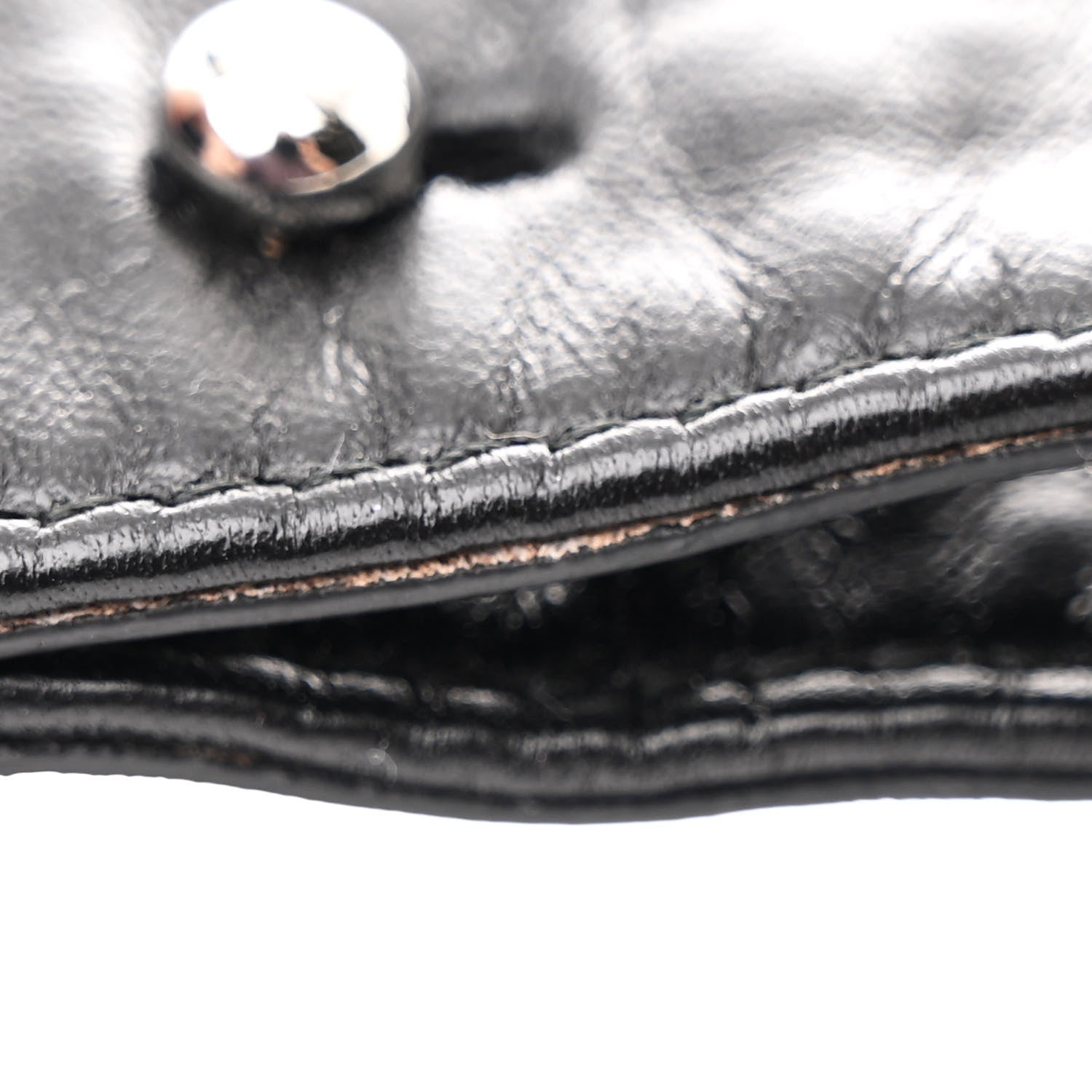 Prada Nappa Antique Small Re-Edition 2001 Two Handle Crossbody Bag Black 14 of 15