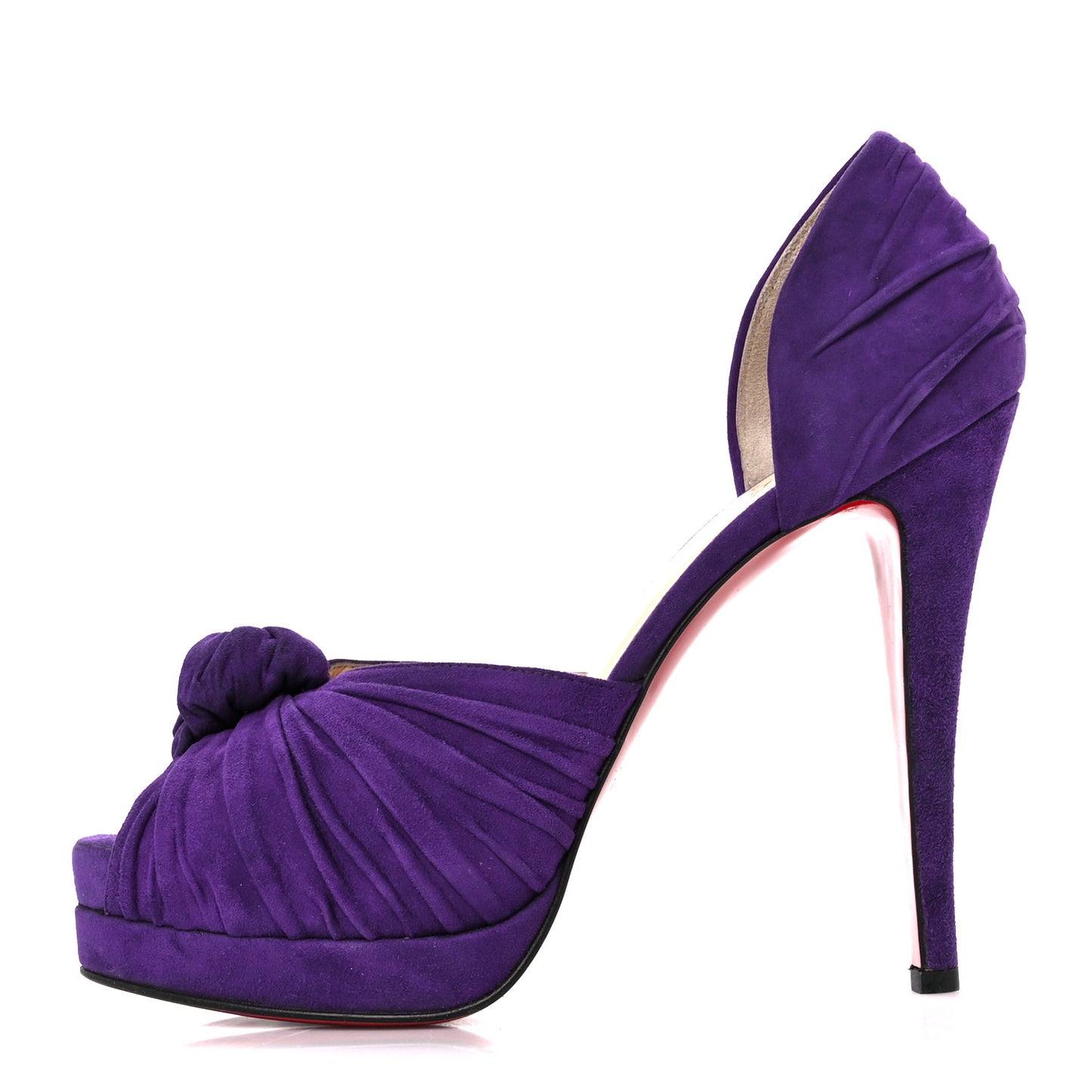Suede Greissimo 120 Pumps 39 Purple