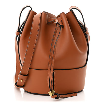 Loewe Calfskin Small Balloon Bucket Bag Tan 1 of 9