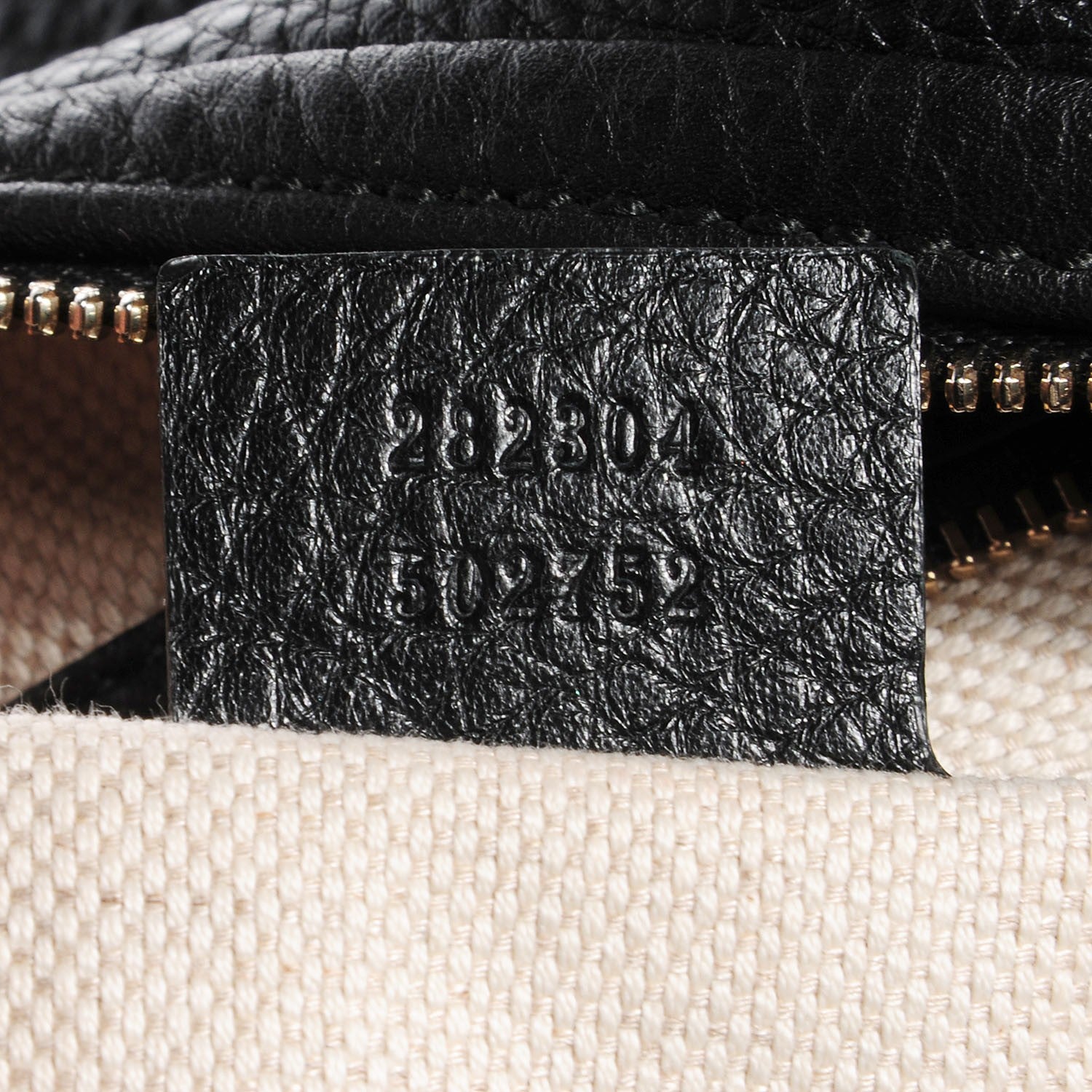 Gucci Pebbled Calfskin Large Soho Hobo Black 7 of 7