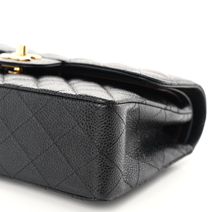 Chanel Caviar Quilted Small Double Flap Black 10 of 10