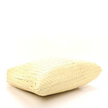 Bottega Veneta Calfskin Intrecciato Large Hop Camomile 3 of 9