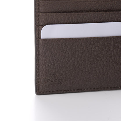 Gucci GG Supreme Monogram Web Ophidia French Flap Wallet Beige New Acero 8 of 10