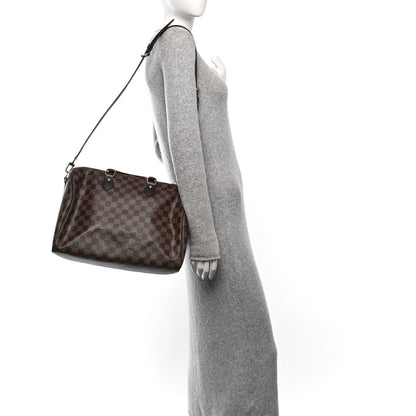 Louis Vuitton Damier Ebene Speedy Bandouliere 35 2 of 10