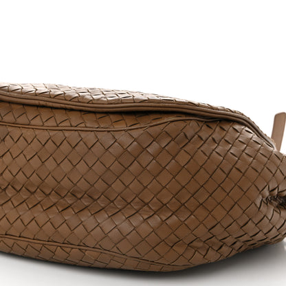 Bottega Veneta Nappa Intrecciato Messenger Bag Light Brown 10 of 11