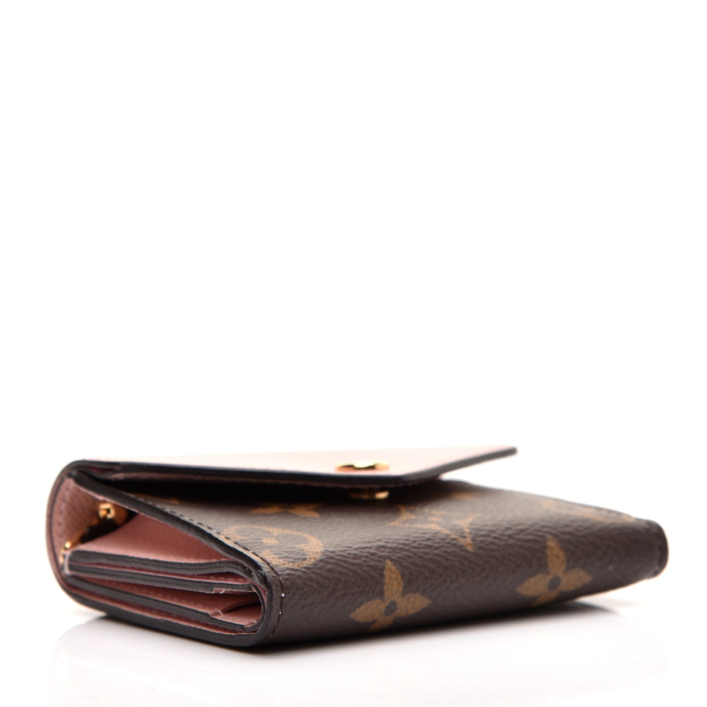 Monogram Zoe Wallet Rose Ballerine