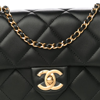 Chanel Lambskin Quilted Mini My Perfect Flap Black 8 of 20