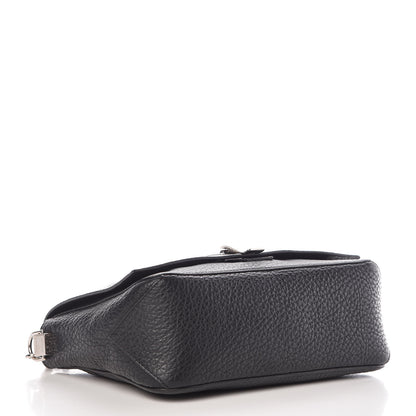 Proenza Schouler Pebbled Calfskin Small Courier Black 4 of 8