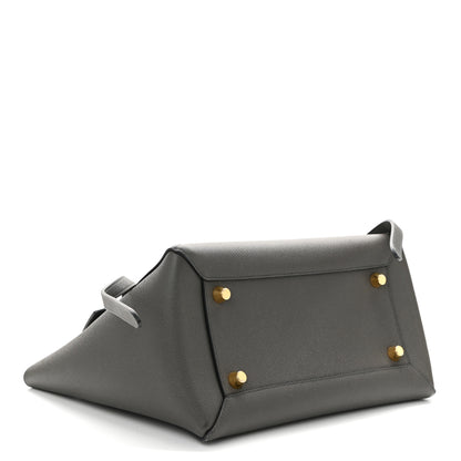 Celine Grained Calfskin Mini Belt Bag Grey 4 of 11
