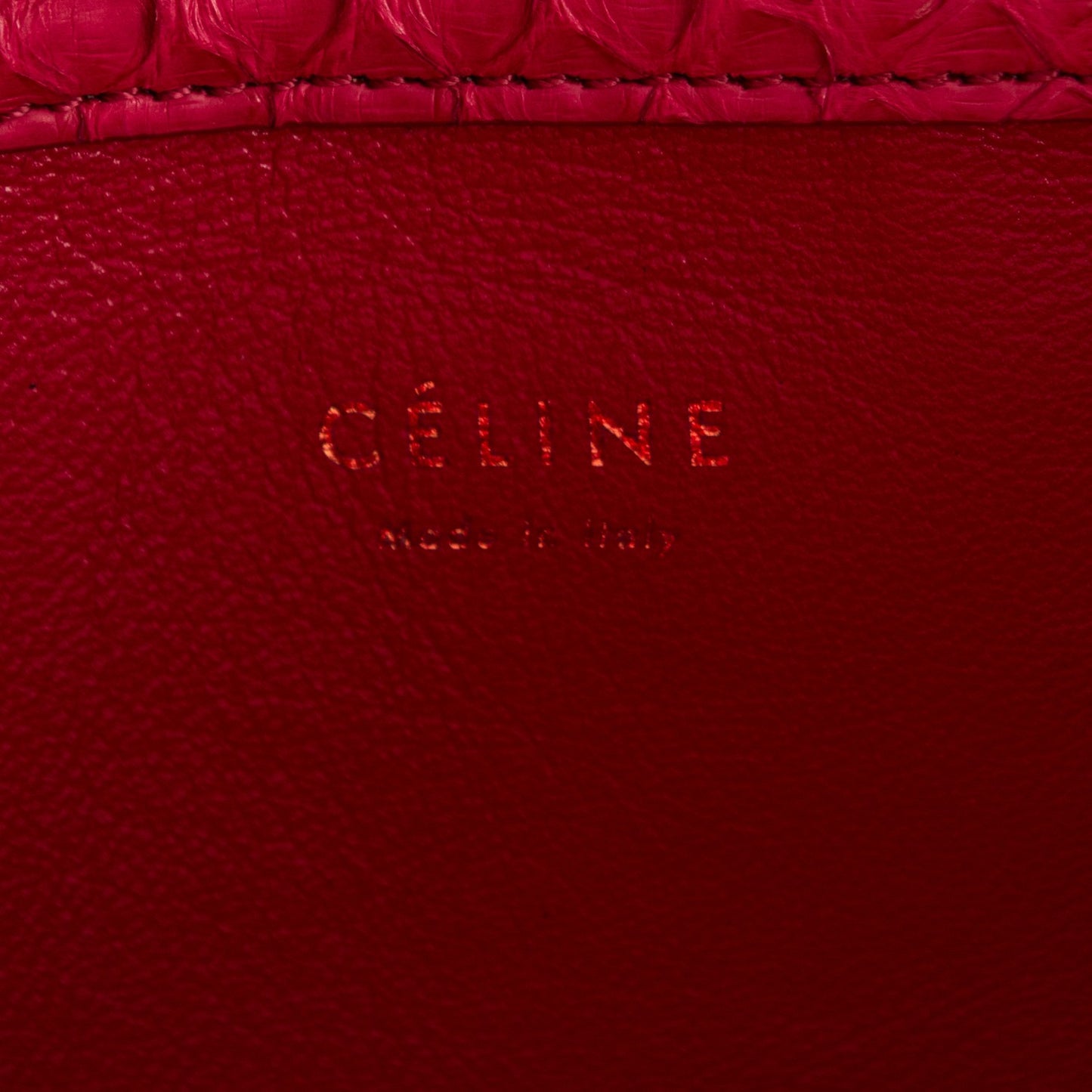 Python Medium Phantom Luggage Red