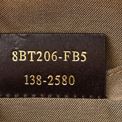 Fendi Zucchino Spalmati Vitello Messenger Bag Vacchetta Camelia 7 of 13