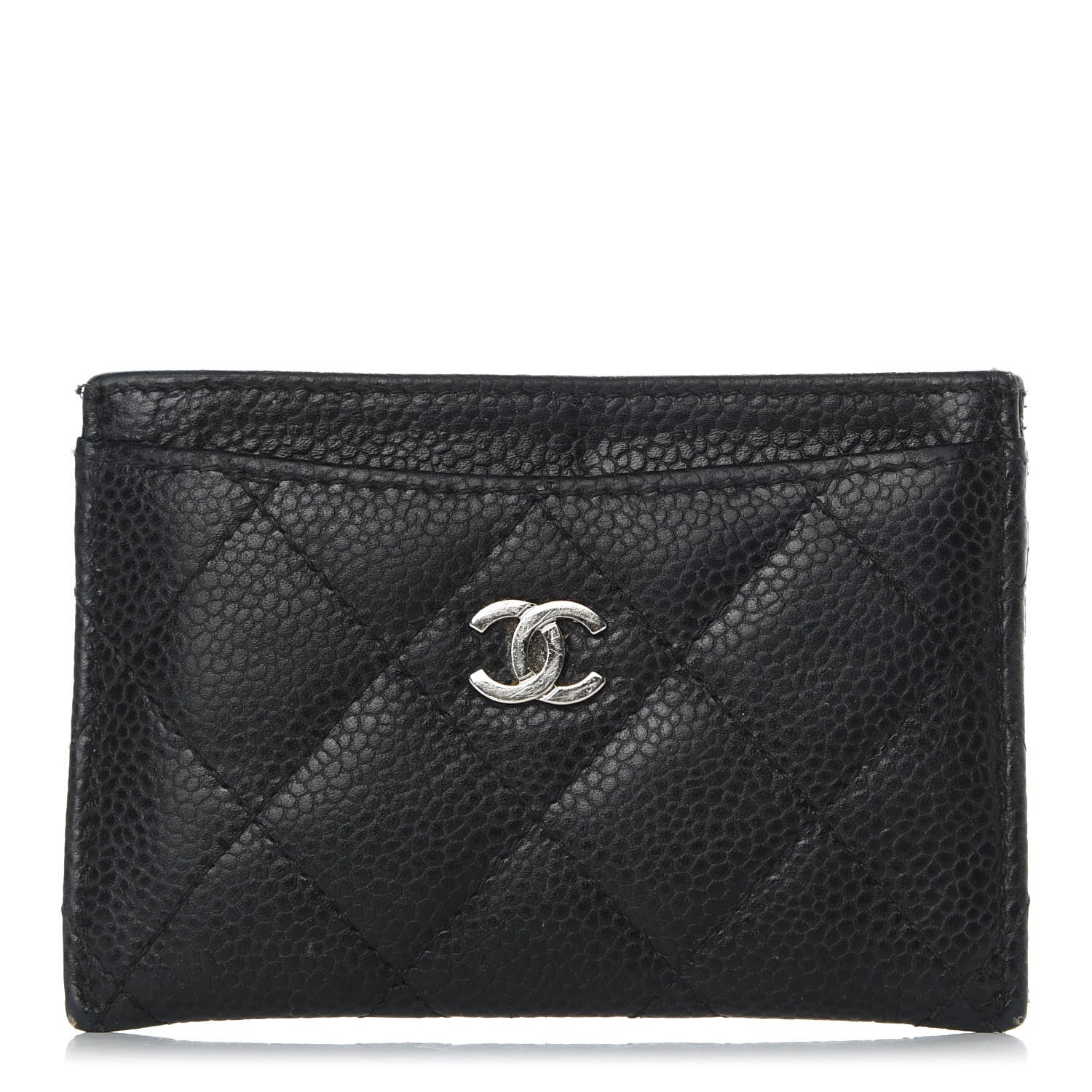 Chanel Caviar Quilted Card Holder Black 1 of 7